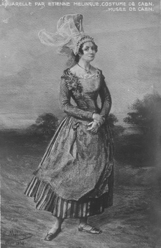 Paysanne de la plaine de Caen en 1838_0